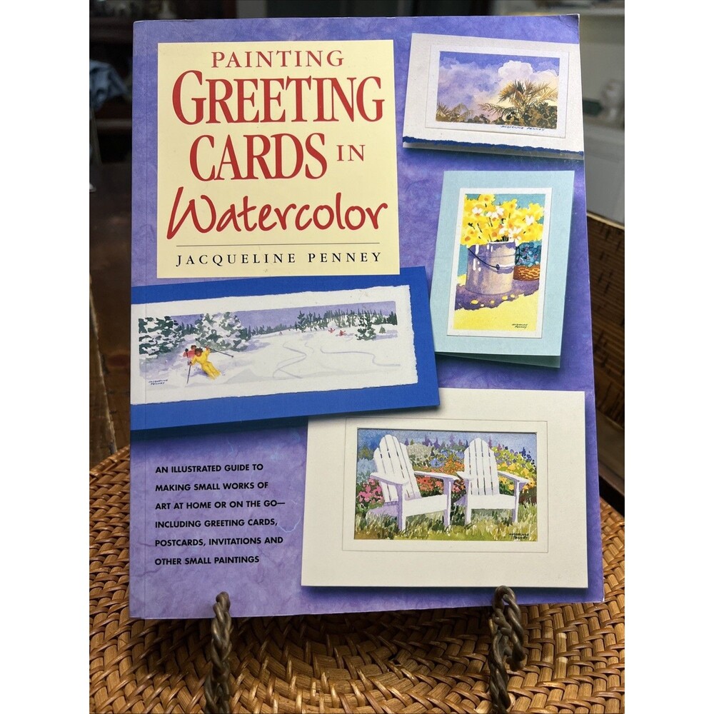 Painting Greeting Cards in Watercolor by Jacqueline Penney (1997 ) Craft Artist